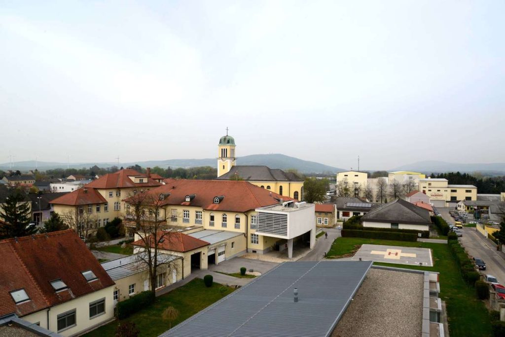 Ansicht des Rehazentrums in Kittsee Ansicht des Rehazentrums in Kittsee